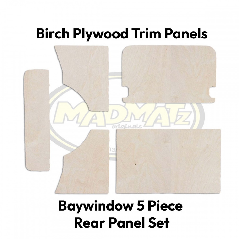 Bay Window Plywood Rear Panel Set